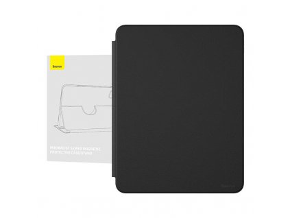 Baseus Minimalist Series iPad pro 12.9 Magnetické ochranné puzdro (čierna)