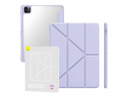 Baseus Ochranné puzdro Minimalist pre iPad pro (2018/2020/2021/2022) 11" (fialové)