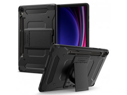 Spigen Tough Armor PRO obal na - Samsung Galaxy Tab S9 - Čierna