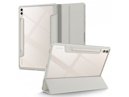 Spigen Ultra Hybrid Pro obal na - Samsung Galaxy Tab S9 Plus - Sivá