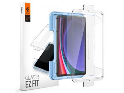 Spigen Glas.tR EZ-FIT ochranné sklo na - Samsung Galaxy Tab S9 - transparentná