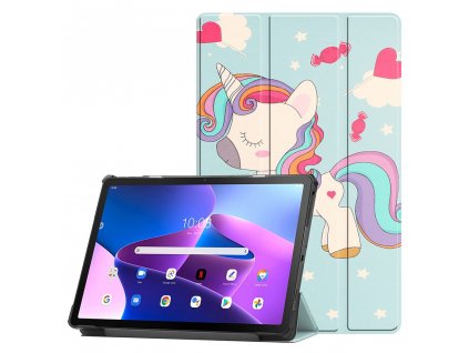 Techsuit Foldpro ochranné puzdro pre - Samsung Galaxy Tab S7 Plus / S8 Plus / S7 FE - Unicorn