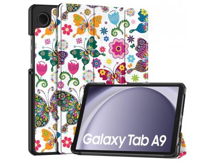 Techsuit Foldpro ochranné puzdro pre - Samsung Galaxy Tab A9 - Butterfly