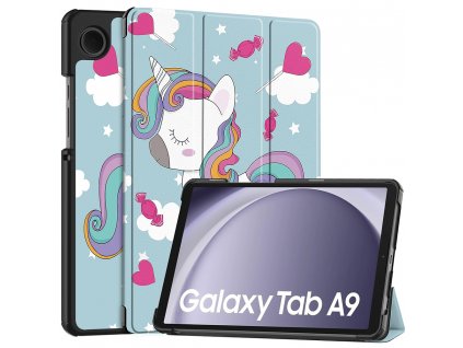 Techsuit Foldpro ochranné puzdro pre - Samsung Galaxy Tab A9 - Unicorn