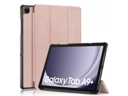 Techsuit Foldpro ochranné puzdro pre - Samsung Galaxy Tab A9 Plus - Ružové zlatá