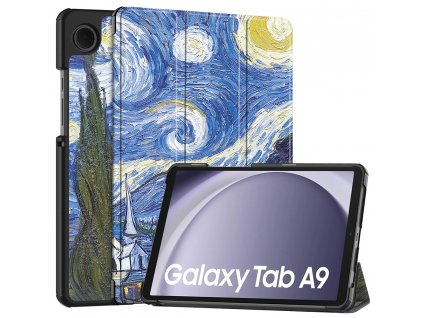Techsuit Foldpro ochranné puzdro pre - Samsung Galaxy Tab A9 - Starry Night