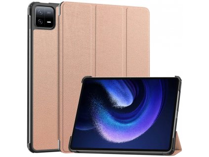 Techsuit Foldpro ochranné puzdro pre - Xiaomi Pad 6 / Pad 6 pro - Ružové zlatá