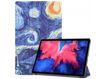 Techsuit Foldpro ochranné puzdro pre - Lenovo Tab P11 (TB-J606L / TB-J606F) / Tab P11 Plus (TB-J616F / TB-J616X) - Starry Night