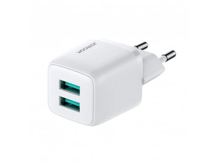 Nástenná Nabíjačka (L-2A121) - 2 x USB, Fast Charging, 12W, 2.4A - Biela