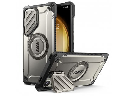 Supcase Unicorn Beetle XT MagSafe kryt na - Samsung Galaxy S24 Ultra - Titánovo sivá