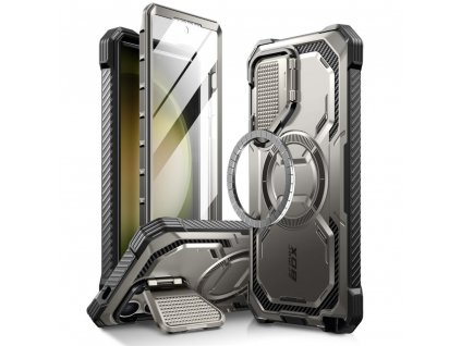 Blason - Armorbox MagSafe kryt pre - Samsung Galaxy S24 Ultra - Titánovo sivá