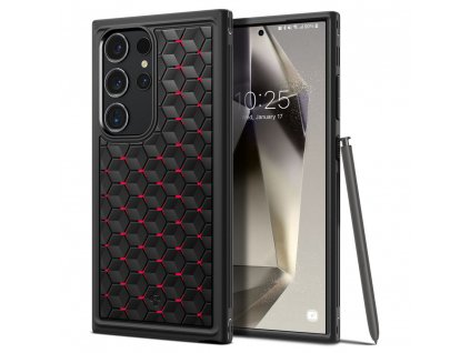 Spigen Cryo Armor kryt na - Samsung Galaxy S24 Ultra - červená