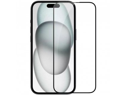 Nillkin CP ochranné sklo pre - iPhone 15 - čierna