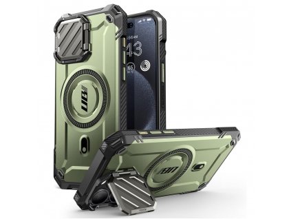 Supcase Unicorn Beetle XT MagSafe kryt na - iPhone 15 Pro Max - Guldan