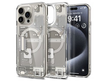 Ultra Hybrid MagSafe Zero One kryt na - iPhone 15 Pro - Natural Titanium