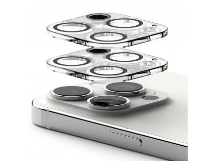 Ringke Ochranné sklo na kameru (2 kusy) - iPhone 15 Pro - Priehľadné