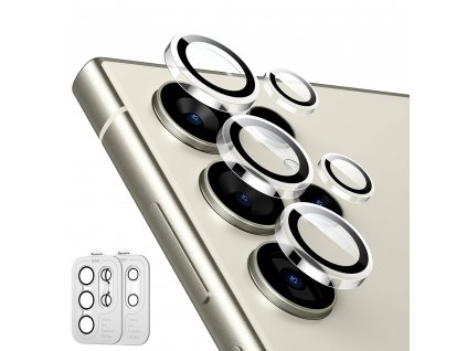 ESR Ochranné temperované sklo na objektív (2 kusy) - Samsung Galaxy S24 Ultra - transparentná