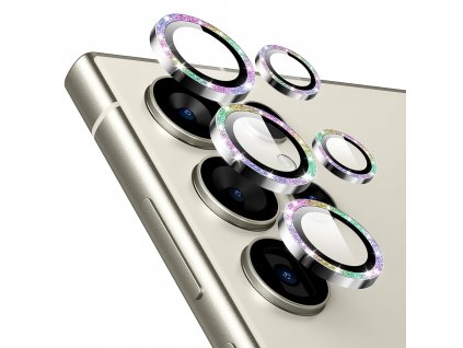 ESR Ochranné temperované sklo na objektív pre - Samsung Galaxy S24 Ultra - Rhinestone
