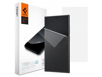 Spigen Neo Flex fólia (2 kusy) - Samsung Galaxy S24 Ultra - transparentná