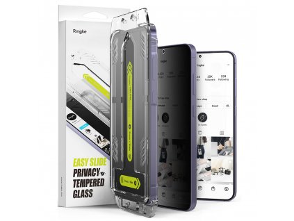 Ringke Temperované sklo Easy Slide (2 kusy) - Samsung Galaxy S24 Plus - Privacy