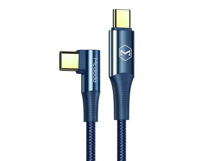 Mcdodo Kábel USB-C na USB-C  Firefox 100W, 2 m (modrý)