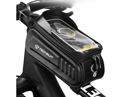 Techsuit Taška na bicykel (BSB1) - vodotesná ochrana, modul držiaka telefónu, tvrdý kryt EVA
