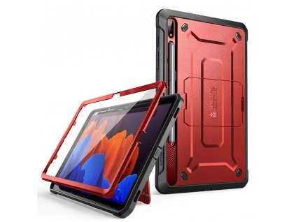 Supcase Unicorn Beetle Pro kryt na - Samsung Galaxy Tab S8 Ultra - Metalicky červená