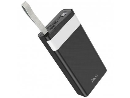 Hoco Power Banka Powerful (J73) - 2xUSB-A, Micro-USB, USB Type-C, Lightning, LED displej a baterka, 30000 mAh