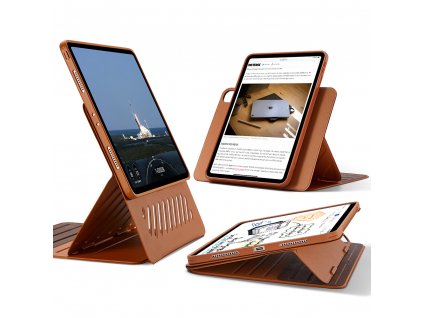 Shift Magnetic obal pre - iPad Pro 12.9 (2021 / 2022) - hnedá