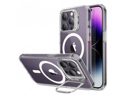 ESR CLASSIC KICKSTAND HaloLock kryt pre - iPhone 14 Pro - číry