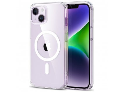 ESR Krystec HaloLock obal pre - iPhone 13 / 14 - transparentná