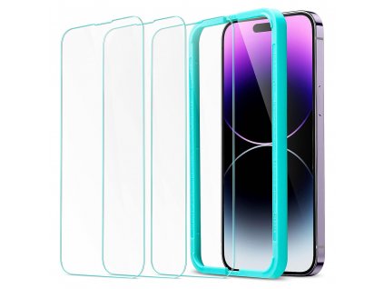 Tempered Glass (3 pack) - iPhone 14 Pro - Clear