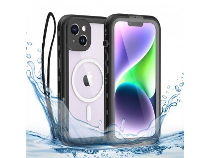 Waterproof IP68 Case - iPhone 14 Plus - Black