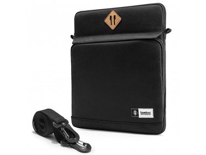 Tablet Shoulder Bag (B20B1D1) - with Corner Armor, Wear-Resistant, 12.9″ - Black