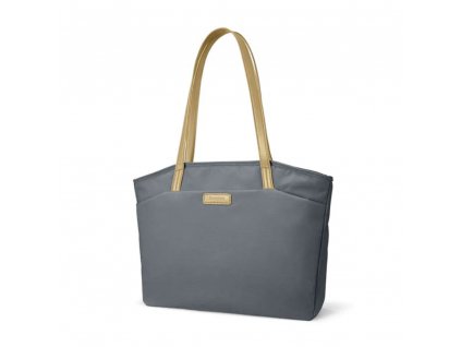 Laptop Tote Bag (T23L1B1) - Water-resistant, Large Capacity, 16″ - Grayish Blue