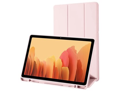 Techsuit Sklopný obal Flex Trifold (s držiakom na pero) - Samsung Galaxy Tab A7 10.4 2020 T500/T505 - Ružová