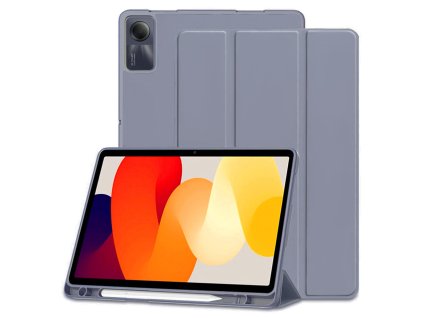Techsuit Sklopný obal Flex Trifold (s držiakom na pero) - Xiaomi Redmi Pad SE 11 - Fialová