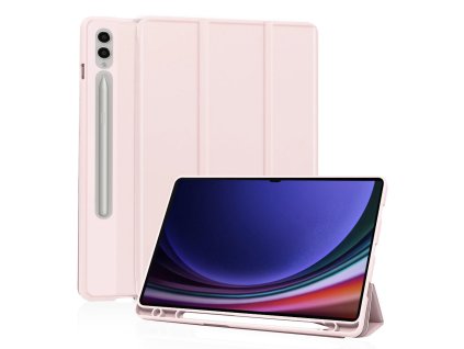 Techsuit Flex Trifold ochranné puzdro (s držiakom na pero) - Samsung Galaxy Tab S9 Ultra - Ružová