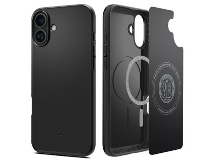 Spigen Thin Fit MagSafe tenký kryt pre iPhone 16 Plus - čierny