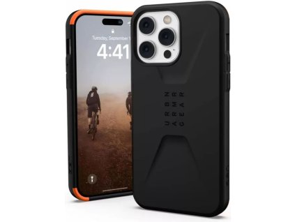 UAG Civilian puzdro na iPhone 14 Pro Max - Čierna