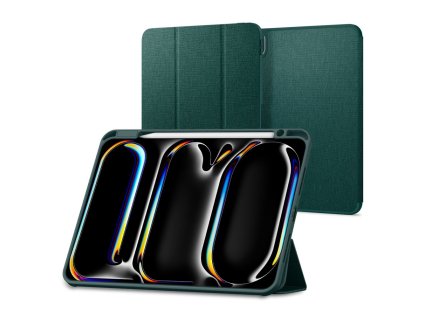 Spigen Urban Fit Puzdro na iPad Pro 11 (2024) – Polnočná Zelená