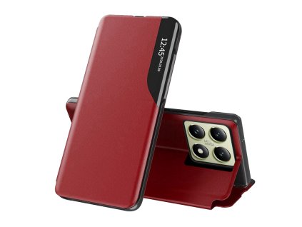 Techsuit eFold Series knižkový obal Xiaomi 14T - Červený