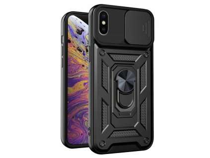 Techsuit CamShield Series puzdro pre iPhone XS Max – čierne