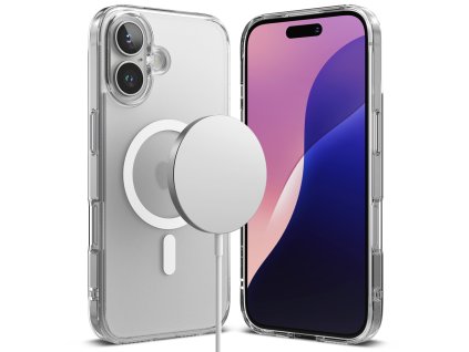 Ringke Fusion MagSafe puzdro pre iPhone 16 Plus – matné číre