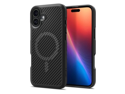 Spigen Core Armor MagSafe puzdro pre iPhone 16 – matná čierna