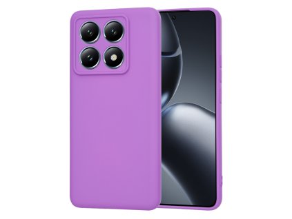 Techsuit SoftFlex puzdro pre Xiaomi 14T Pro – fialové (Purple)