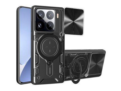 Techsuit CamGuard Pro puzdro pre Xiaomi 15 Pro – čierne (Black)