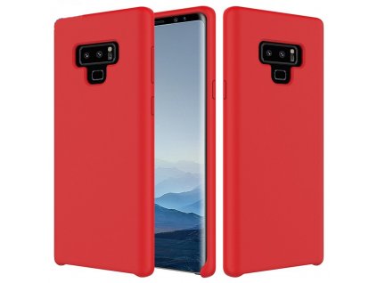 RED iquid silicone phone case for samsung n variants 6