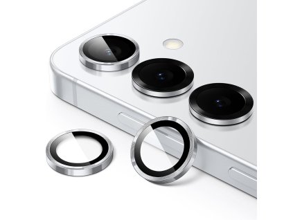Lito S+ Camera Glass Protector ochranné sklo objektívu pre Samsung Galaxy S25 Plus – Strieborné