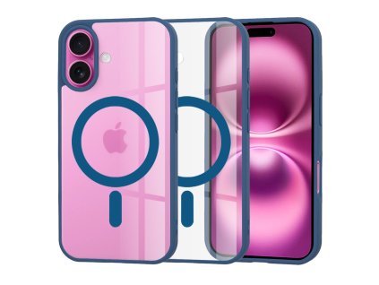 Techsuit MagSafe Pro kryt na iPhone 16 Plus – modrý